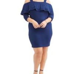 NWT Moral Fiber Plus off the shoulder dress